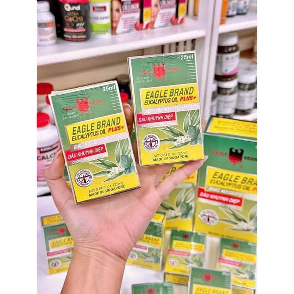 Dầu Khuynh Diệp Eagle Brand Eucalyptus Oil Plus 25ml