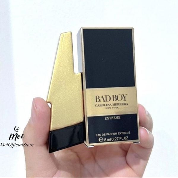Nước hoa Carolina Herrera Bad Boy Extreme mini size 8ml (FullBox)