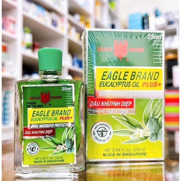 Dầu Khuynh Diệp Eagle Brand Eucalyptus Oil Plus 25ml