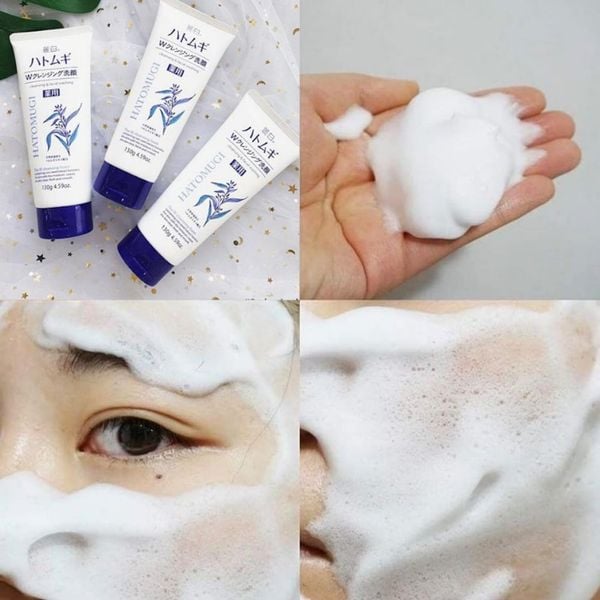 Sữa Rửa Mặt Hatomugi ý dĩ Đủ Loại 130g/ 170g - hàng Nhật chính hãng