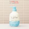 Dầu Gội Xả 2 Trong 1 Dưỡng Tóc Suôn Mượt Kracie Latte Ma&Me Dành Cho Cả Gia Đình chai 490ml