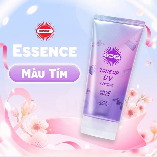 Tinh Chất Chống Nắng Nâng Tone Da Suncut Tone Up UV Essence SPF50+ PA++++ 80g (4 Loại)