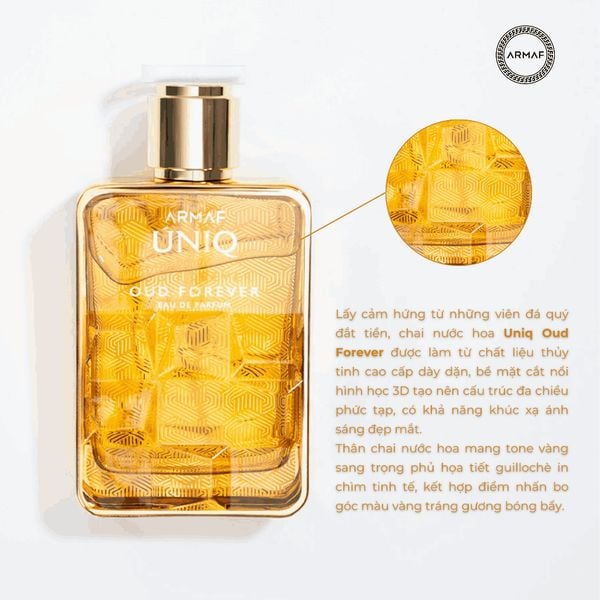 Nước Hoa Nam Nữ  ARMAF UNIQ EDP Fullsize 100ml