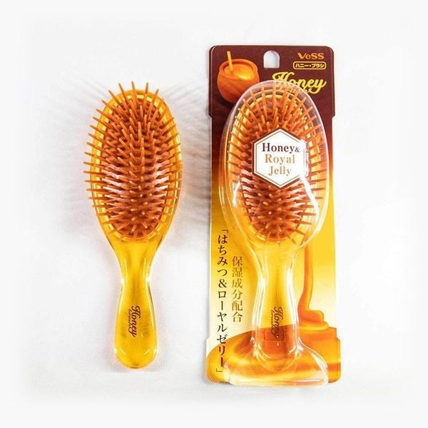 Lược Chải Đầu Mật Ong POLY HAIR BRUSH H-500 - Gỡ Rối, Massage Da Đầu, Giúp Tóc Suôn Mượt & Dưỡng Ẩm (1151)