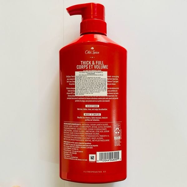 Dầu Gội Xả Old Spice Bearglove 650ml