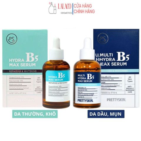 Serum giúp phục hồi dưỡng sáng B5 Prettyskin 50ml