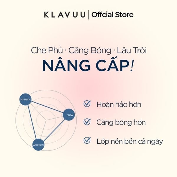 [Klavuu] Phấn Nước Klavuu Urban Pearlsation High Coverage Cushion 12g – Che Phủ Cao, Lâu Trôi, Kiềm Dầu