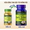 [Date 2027]Viên uống tinh dầu tỏi odorless Garlic Extract 1000mg 100v puritan's Pride