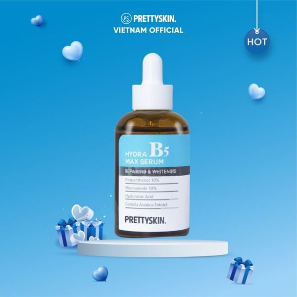 Serum giúp phục hồi dưỡng sáng B5 Prettyskin 50ml