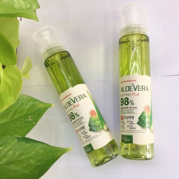[TEM PHỤ] Xịt Khoáng Lô Hội Aloe Vera Soothing Mist 118ml - Cấp ẩm,dịu da, nuôi dưỡng làn da khô sần