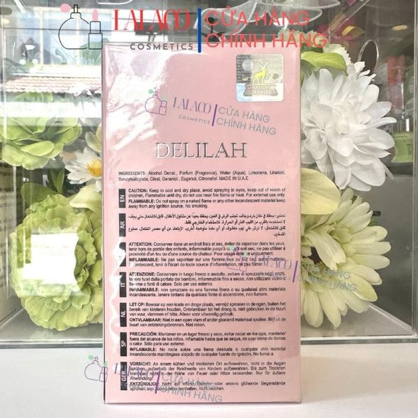Nước Hoa Nữ Maison Alhambra Delilah EDP 100ml