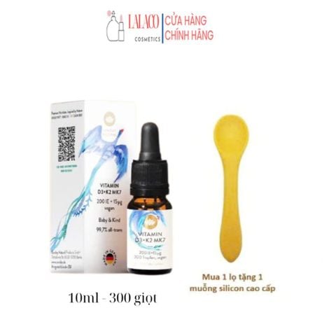 Thực phẩm bảo vệ sức khỏe VITAMIN D3 + K2 MK7 200 IE + 15µg