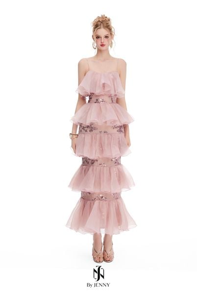  Sapphire Dress FLORAL FANTASY 