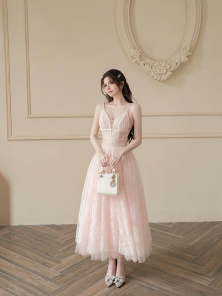  Vivi Dress pink AURORA SHINE 