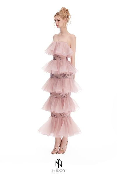  Sapphire Dress FLORAL FANTASY 