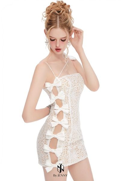  Bow Dress FLORAL FANTASY 