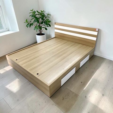 Giường MDF ngăn kéo 1m6