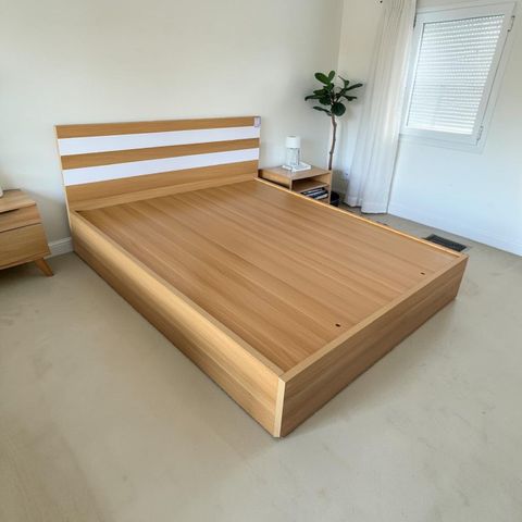 Giường mdf 1m6