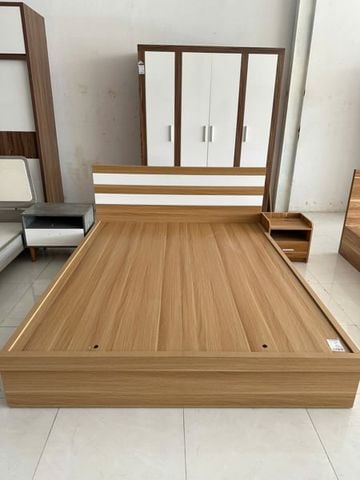 Giường mdf 1m6
