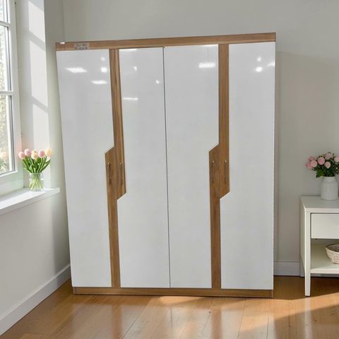 Tủ MDF 4 cánh mẫu 2