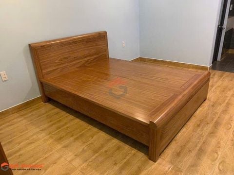 Giường veneer hương xám TA chuyên phản m4