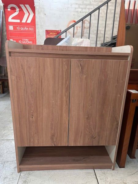 Tủ giày nhựa pima hở 2 cánh