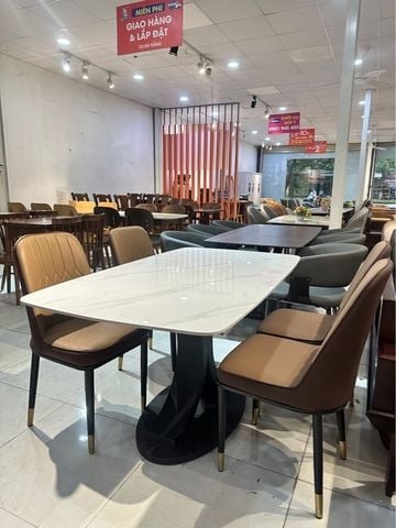 bàn chanel, ghế monet ko tay