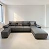 Sofa da góc L 023