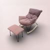 Ghế Bập Bênh Thư Giãn Cao Cấp, Ghế bập bênh 1 người, ghế chill decor phòng khách giá rẻ, ghế lười