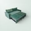 Sofa bed thông minh kich thước 2m, ghế thông minh mở ra thành giường 2 người, sofa nỉ nhung