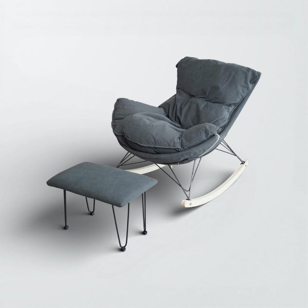 Ghế Bập Bênh Thư Giãn Cao Cấp, Ghế bập bênh 1 người, ghế chill decor phòng khách giá rẻ, ghế lười