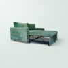 Sofa bed thông minh kich thước 2m, ghế thông minh mở ra thành giường 2 người, sofa nỉ nhung