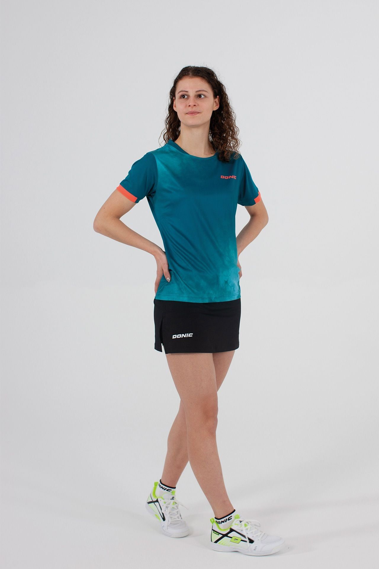  Áo Lyra Lady Green - LightBlue - Orange 