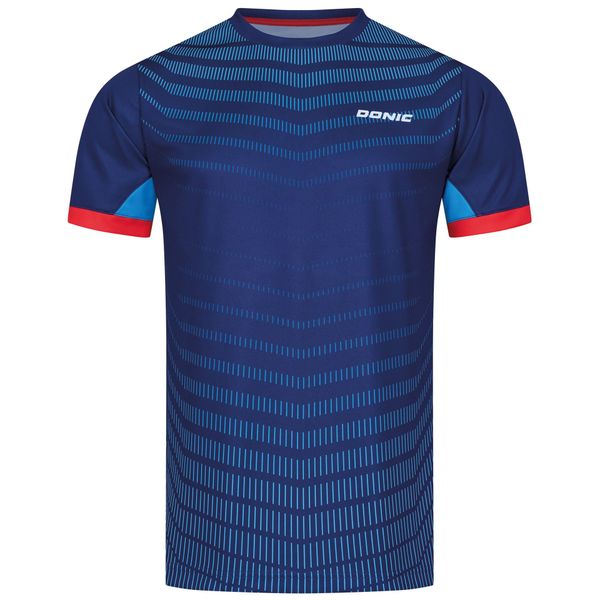  Áo Nexis Navy-Cyan-Red 