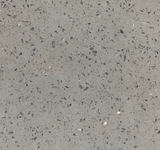 Light Grey quartz surface with soft grey base and reflective crystal chip pattern.