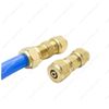  Nối thẳng 2 đầu cắm ống PU siết tán rắc co thau 