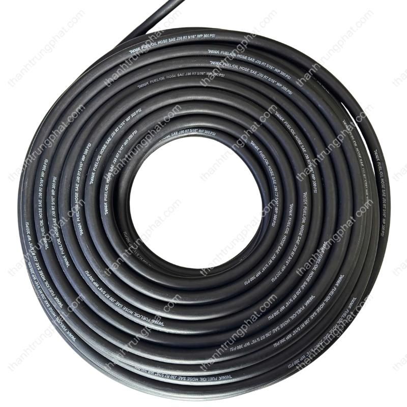 Ống cao su dẫn xăng dầu TAKARA SAE J30 R7 – WP 300PSI (Fuel oil hose)