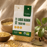  Đậu xanh tách vỏ hữu cơ C'LaVie 200g 