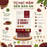  Đậu đỏ kidney hữu cơ C'LaVie 200g 