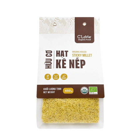  Hạt kê nếp hữu cơ C’LaVie 450g 