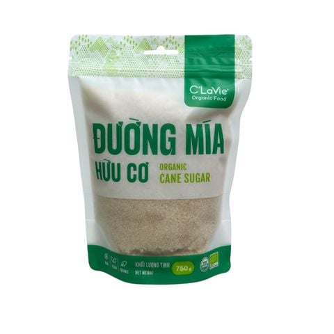  Đường mía hữu cơ C'LaVie 750g 