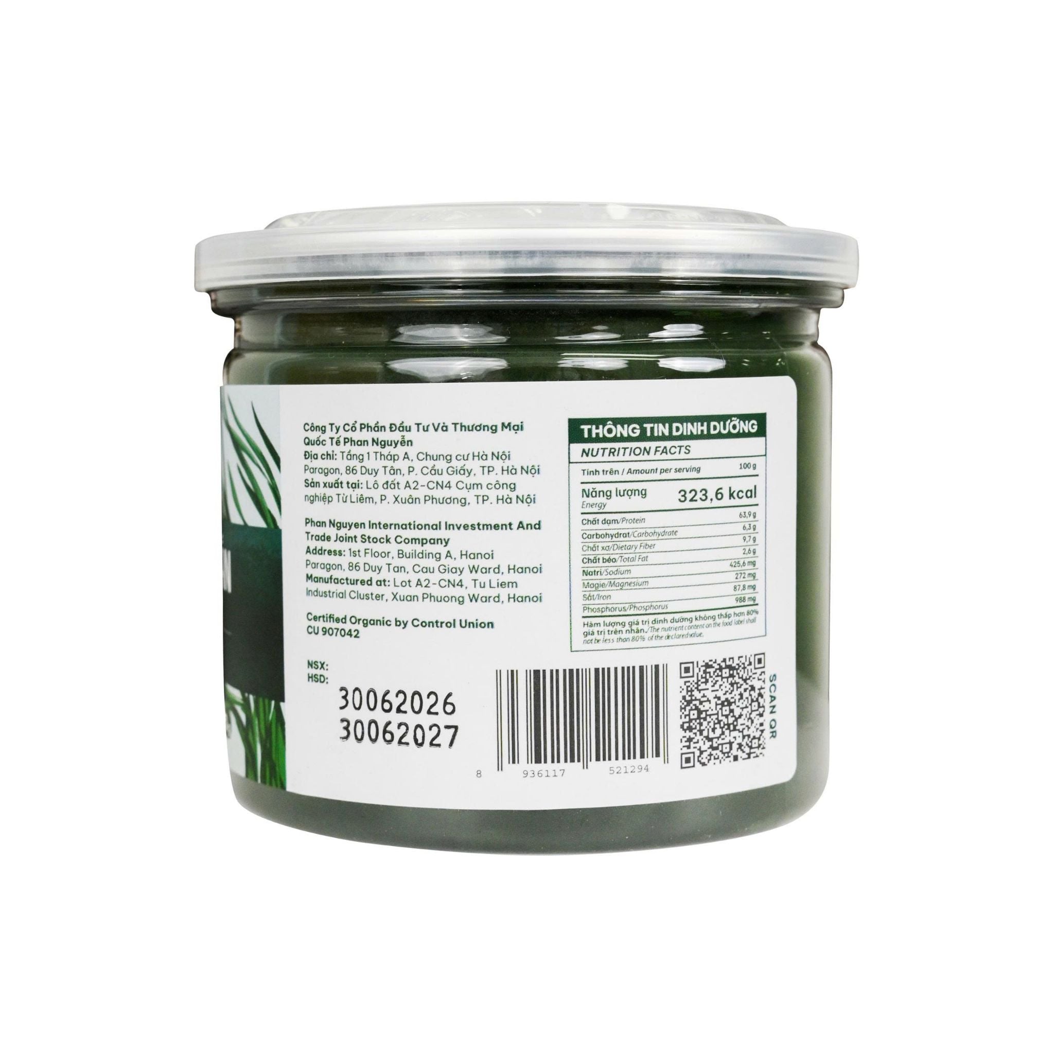  Bột tảo xoắn hữu cơ C'LaVie 100g 