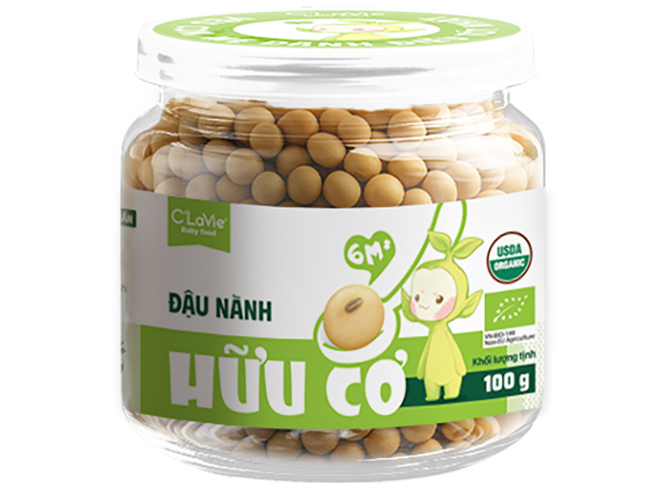  Đậu nành hữu cơ C'LaVie 100g 