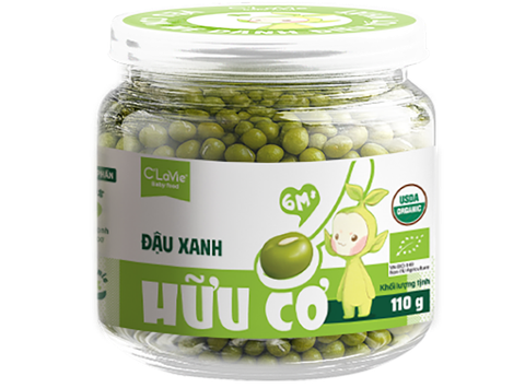  Đậu xanh hữu cơ C'LaVie 110g 