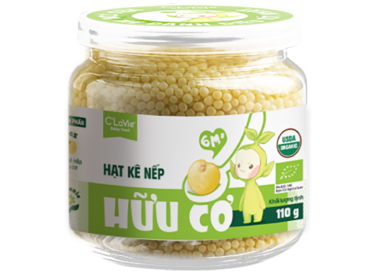  Hạt kê nếp hữu cơ C’LaVie 110g 