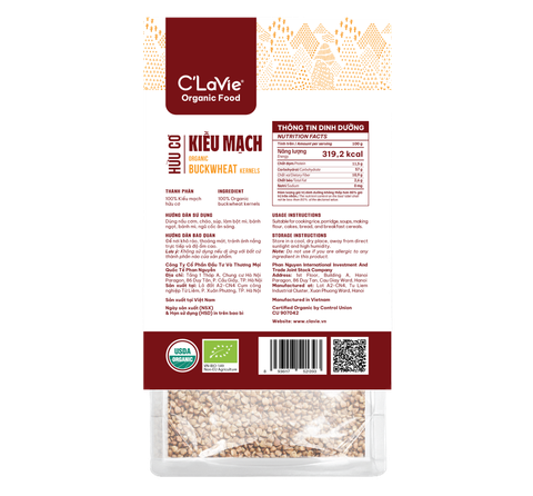  Kiều mạch hữu cơ C'LaVie 200g 