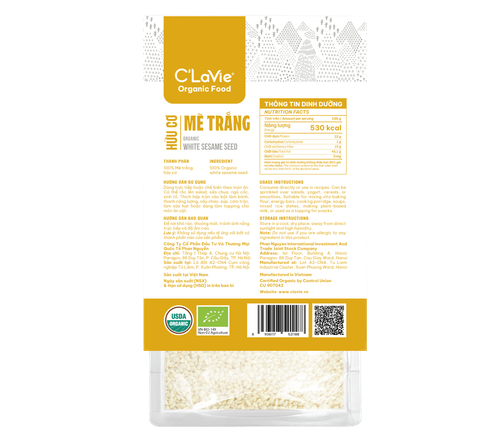  Mè trắng hữu cơ C'LaVie 200g 