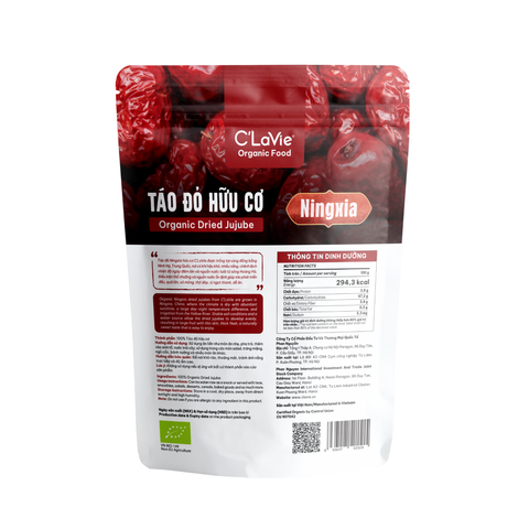  Táo đỏ hữu cơ Ningxia C'LaVie 1kg 