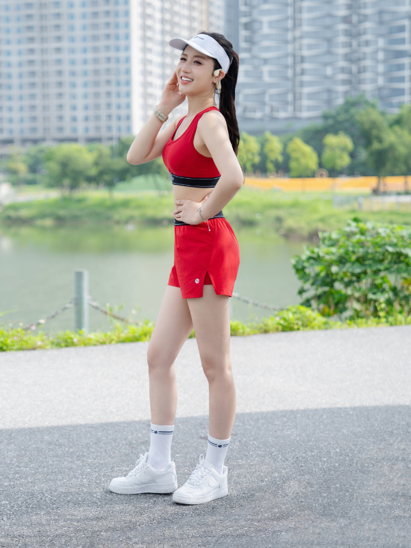 Quần short nữ 2 lớp LV26N03F326