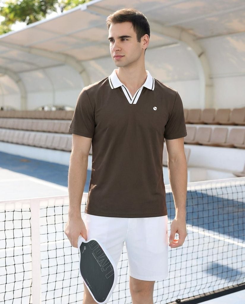 Áo Polo Nam Livan Cổ V LV26S04M235